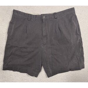 Tommy Bahama Men's Black Chino Shorts Size 38x7‎ 100% Silk